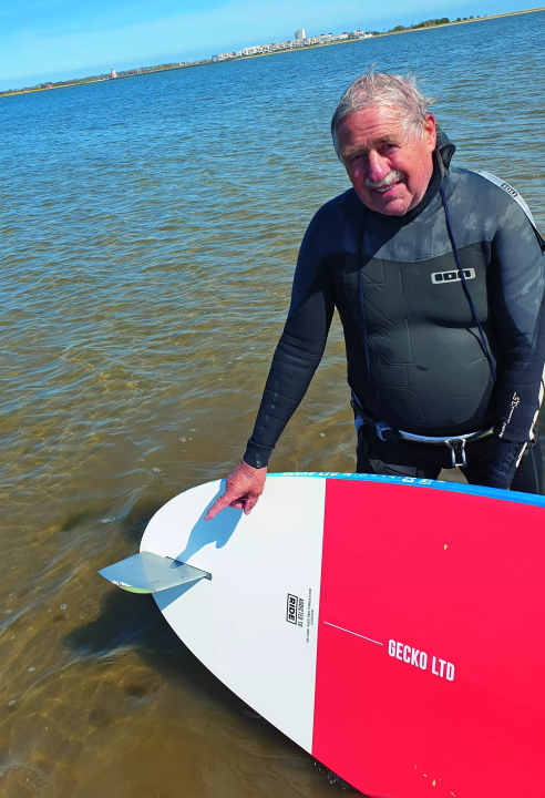 Hauptsache, es funktioniert – Euro hat so manche Eigenentwicklung kreiert, auch die Finne aus Alu.