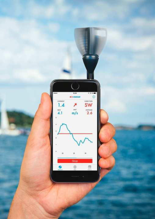 For just under 13 euros extra, the "Sleipnir" also provides the wind direction.