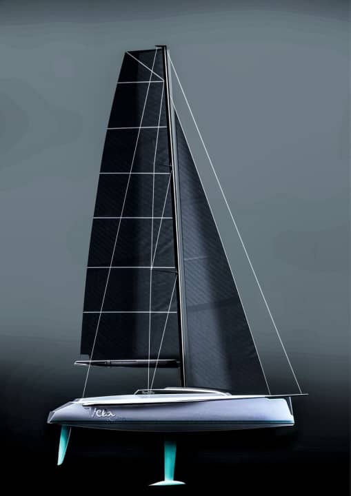 Carbon fibre design: The Vela 33 is suitable for a transatlantic tour. | r.