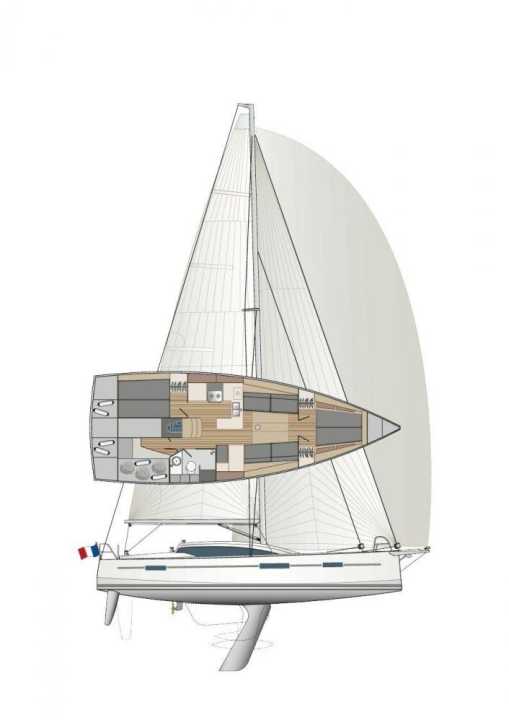   Dessin de la fissure de la RM 1270