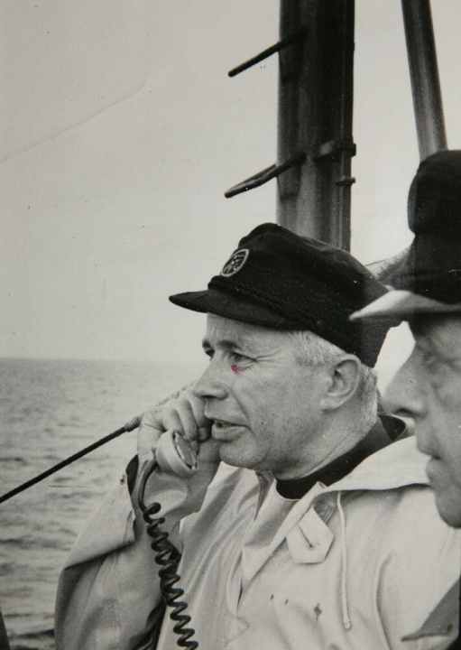   Otto Schlenzka en 1966 pendant le Championnat du monde de Starboat à Kiel