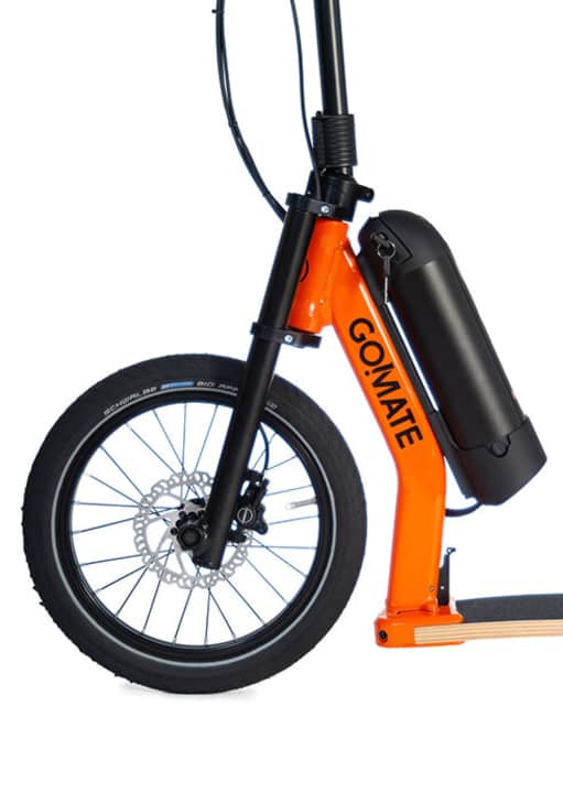   La batterie du Stæp ER doit permettre de parcourir 35 kilomètres en mode électrique