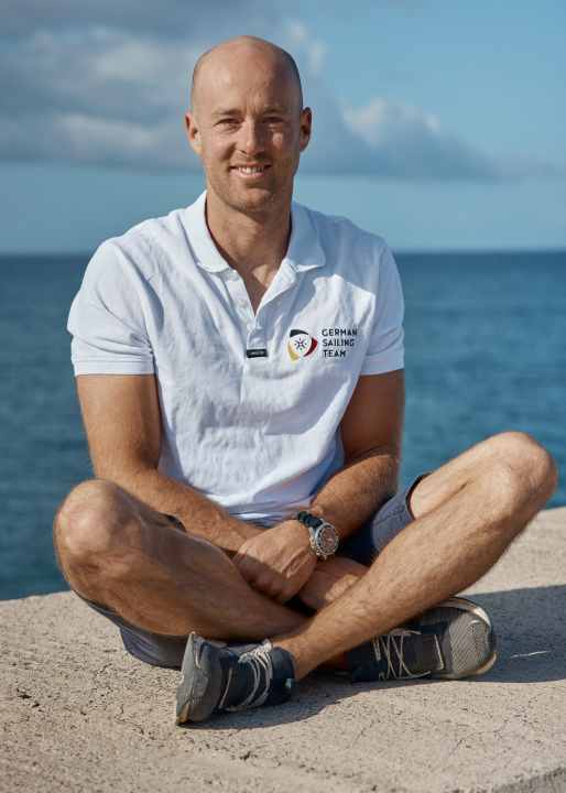 Ready for the challenges ahead: Sebastian Kördel in the iQFoil break-up period as a new member of the German Sailing Federation's Olympic squad