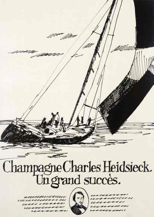 Con il boom della vela in Francia, il marchio Heidsieck è stato coinvolto anche nelle sponsorizzazioni e, così facendo, ha ripreso le proprie origini.