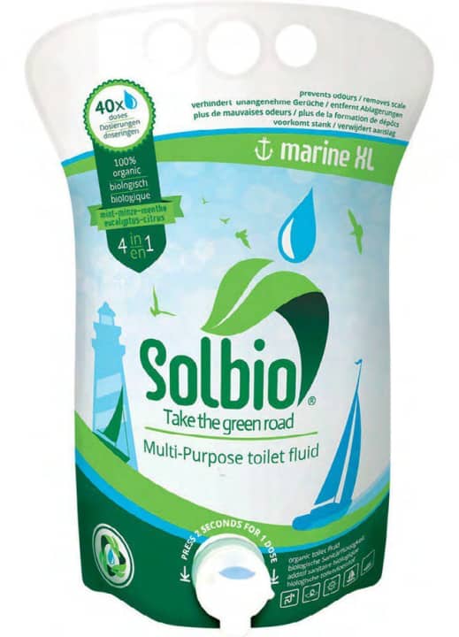 Bio-Fluid fürs Camping-Klo: Solbio