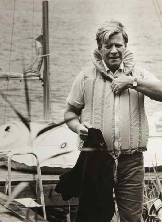   Helmut Schmidt besaß seit 1958 am Brahmsee ein Ferienhaus