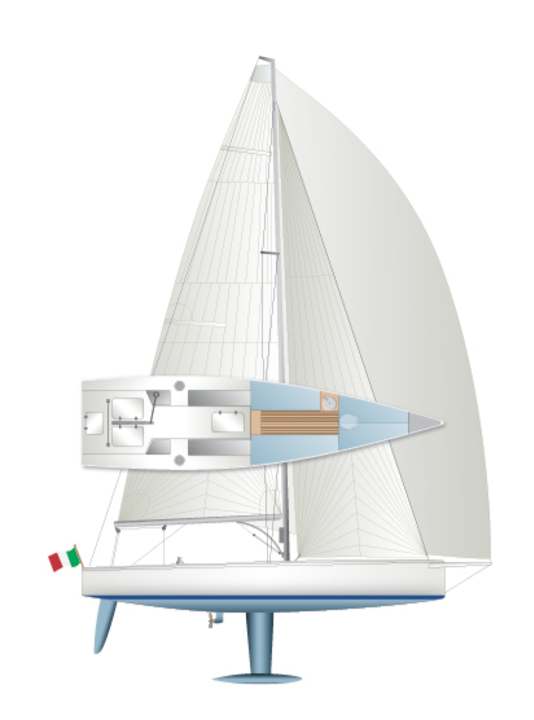  | dessin : YACHT/ N. Campe