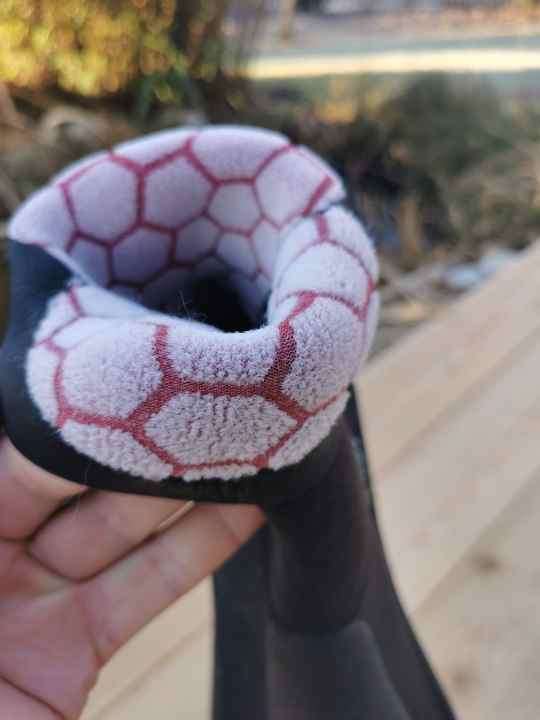 Fluffy fleece lining