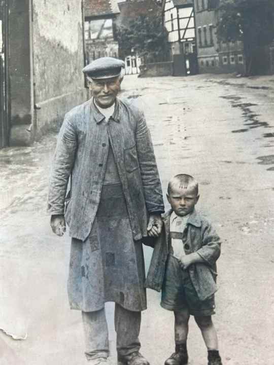 Heiner's childhood was dominated by the Second World War.