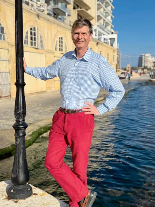 Captain Currey, Red Trousers, Cowes Trousers, Leon Schulz, Malta, Spinola