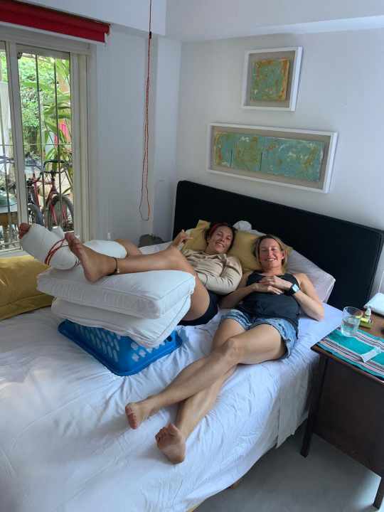   Sanni Beucke et Tina Lutz se battent ensemble pour revenir.