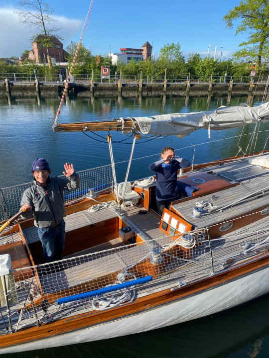  Nous sommes partis : Claas Lehmann et Sophie Heyer partent avec "Hera