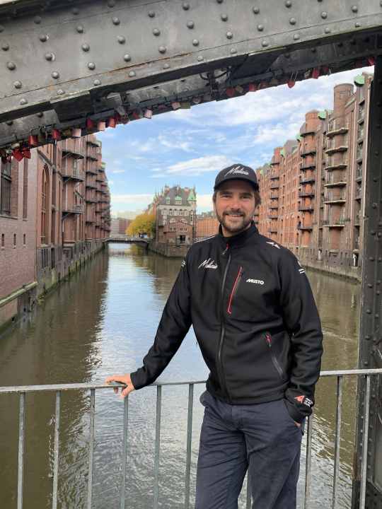   Boris Herrmann chez lui à Hambourg