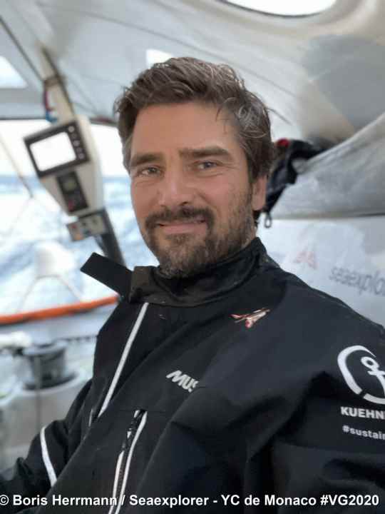   Live images from on board