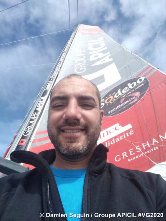   "Groupe Apicil"-Skipper Damien Seguin beeindruckt bei seiner Vendée-Globe-Premiere
