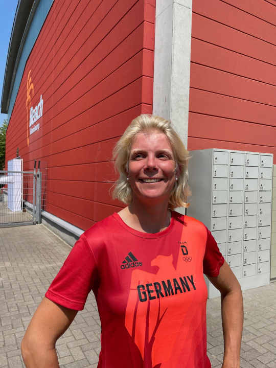   La barreuse de laser radial Svenja Weger attend les Jeux olympiques avec bonne humeur : "Nous avons attendu longtemps. Maintenant, ça peut enfin commencer".