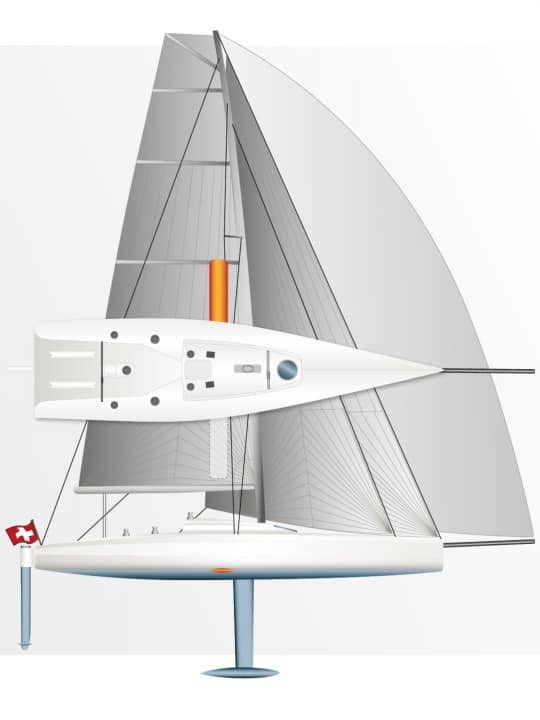 Schlanke Linien: Die Quant GT 33 ist nur 2,50 Meter breit und einfach auf der Straße transportierbar.