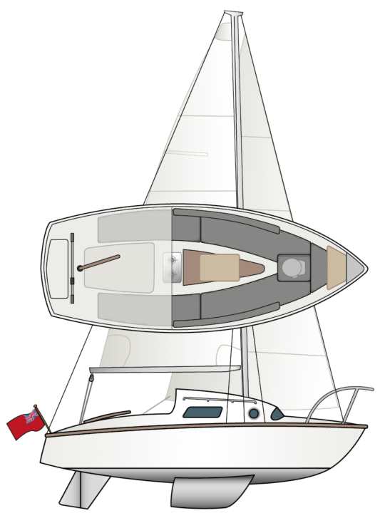 Un concept minimaliste avec tout ce qu'il faut | Dessin : YACHT