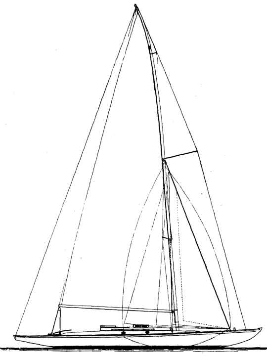 50 square metre sea cruiser, built as a 60 square metre national cruiser