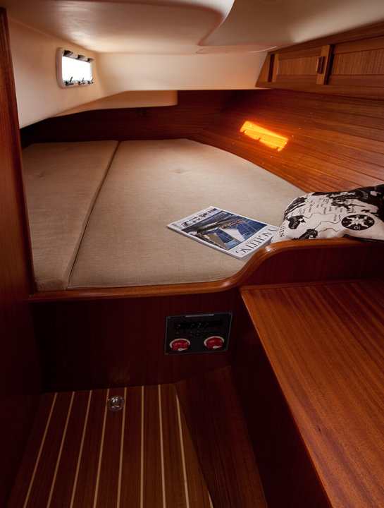   The aft chamber of the Linjett 34