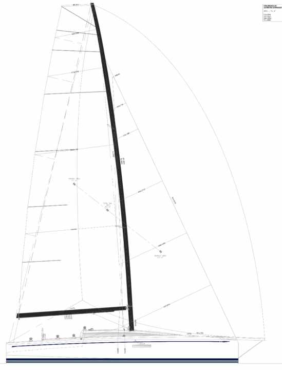 Le ClubSwan 43 avec gréement de régate