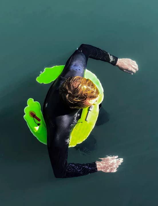 Almost a "real" lifebuoy in an emergency.