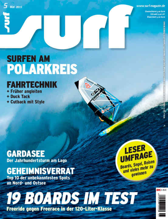   Diesen Artikel bzw. die gesamte Ausgabe SURF 5/2015 können Sie in der SURF App (iTunes und Google Play) lesen oder die Ausgabe im DK-Shop nachbestellen. 