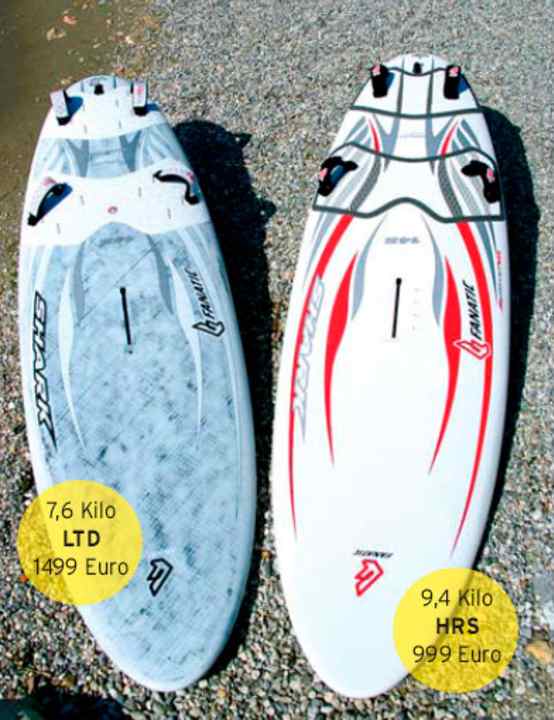   The LTD technology Shark-Shape, which is super fast and glides freely, can do this quite well even in heavy construction, the difference in performance remains quite small despite almost two kilos of ballast on the HRS.