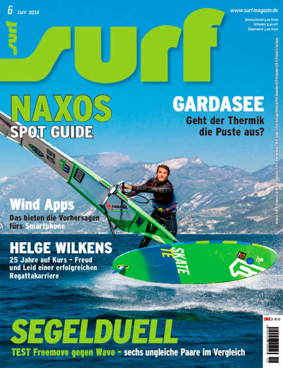   Diesen Artikel bzw. die gesamte Ausgabe SURF 6/2016 können Sie in der SURF App (iTunes und Google Play) lesen oder die Print-Ausgabe ist leider vergriffen. 