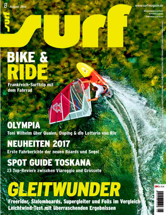   Diesen Artikel bzw. die gesamte Ausgabe SURF 8/2016 könnt ihr in der SURF App (iTunes und Google Play) lesen – die Print-Ausgabe ist leider vergriffen. 