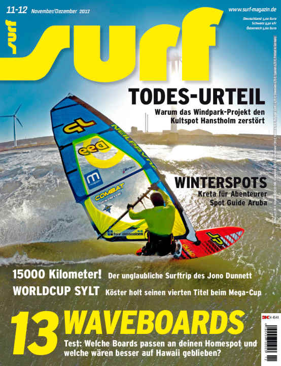   You can read this article or the entire issue of SURF 11-12/2017 in the SURF app (iTunes and Google Play) - the print edition is available here.
