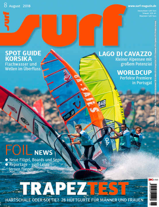 You can read this article or the entire SURF 8/2018 issue in the SURF app (<a href="https://itunes.apple.com/de/app/surf/id761387049?mt=8" rel="noopener noreferrer">iTunes</a> and <a href="https://play.google.com/store/apps/details?id=de.deliusklasing.surf" rel="noopener noreferrer">Google Play</a> ) - the print edition is available <a href="https://www.delius-klasing.de/surf-08-2018-sur-2018-08" target="_blank" rel="noopener noreferrer nofollow">here</a> .