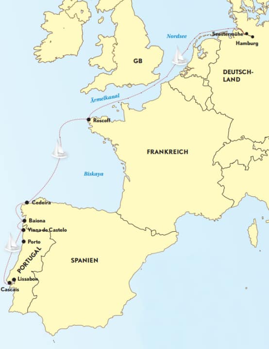 Itinerario di crociera | Grafico: YACHT