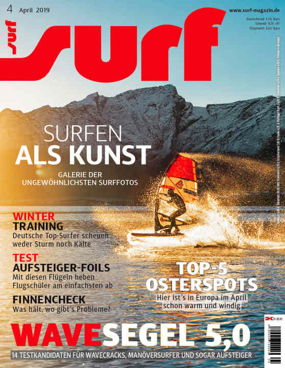   You can read this article or the entire SURF 4/2019 issue in the SURF app (<a href="https://itunes.apple.com/de/app/surf/id761387049?mt=8" rel="noopener noreferrer">iTunes</a> and <a href="https://play.google.com/store/apps/details?id=de.deliusklasing.surf" rel="noopener noreferrer">Google Play</a> ) - the print edition is available <a href="https://www.delius-klasing.de/surf-04-2019-sur-2019-04" target="_blank" rel="noopener noreferrer nofollow">here</a> .  