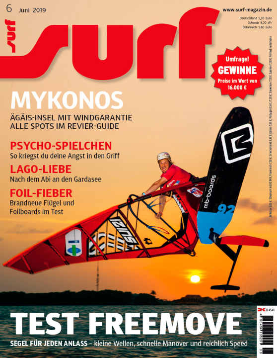   Diesen Artikel bzw. die gesamte Ausgabe SURF 6/2019 können Sie in der SURF App (<a href="https://itunes.apple.com/de/app/surf/id761387049?mt=8"  rel="noopener noreferrer">iTunes</a>  und <a href="https://play.google.com/store/apps/details?id=de.deliusklasing.surf"  rel="noopener noreferrer">Google Play</a> ) lesen – die Print-Ausgabe erhalten Sie <a href="https://www.delius-klasing.de/surf-06-2019-sur-2019-06" target="_blank" rel="noopener noreferrer nofollow">hier</a> .