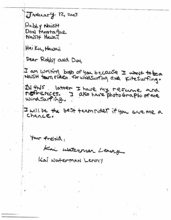 A letter to Robby - Part 1