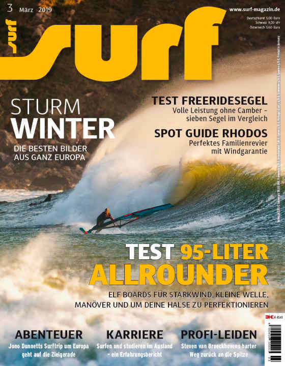 Diesen Artikel bzw. die gesamte Ausgabe SURF 3/2019 können Sie in der SURF App (<a href="https://itunes.apple.com/de/app/surf/id761387049?mt=8"  rel="noopener noreferrer">iTunes</a>  und <a href="https://play.google.com/store/apps/details?id=de.deliusklasing.surf"  rel="noopener noreferrer">Google Play</a> ) lesen – die Print-Ausgabe erhalten Sie <a href="https://www.delius-klasing.de/surf-03-2019-sur-2019-03" target="_blank" rel="noopener noreferrer nofollow">hier</a> .