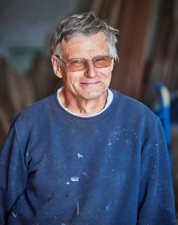 Peter Heistracher, 51, boat builder and owner of the traditional shipyard on Fraueninsel
