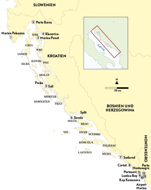  | Karte: YACHT Grafik