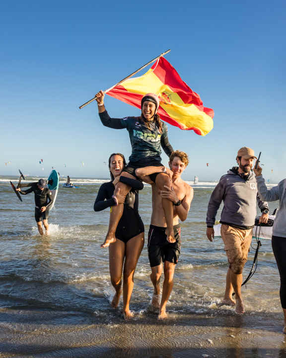 Elena Moreno ist Weltmeisterin in der Disziplin “Wave” 2025