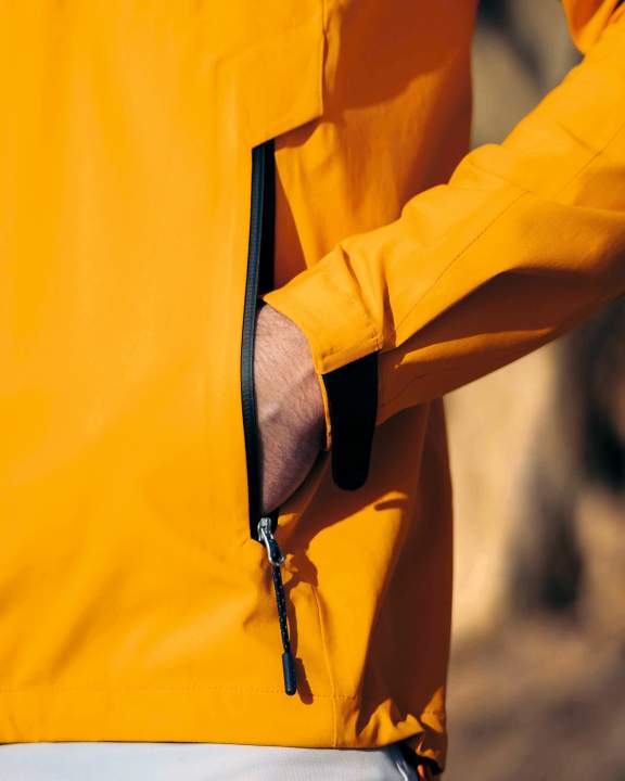   The pocket zips are waterproof