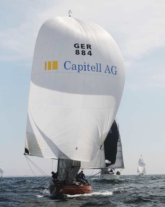 With matching wardrobe for the Capitell Cup Rund Helgoland ...