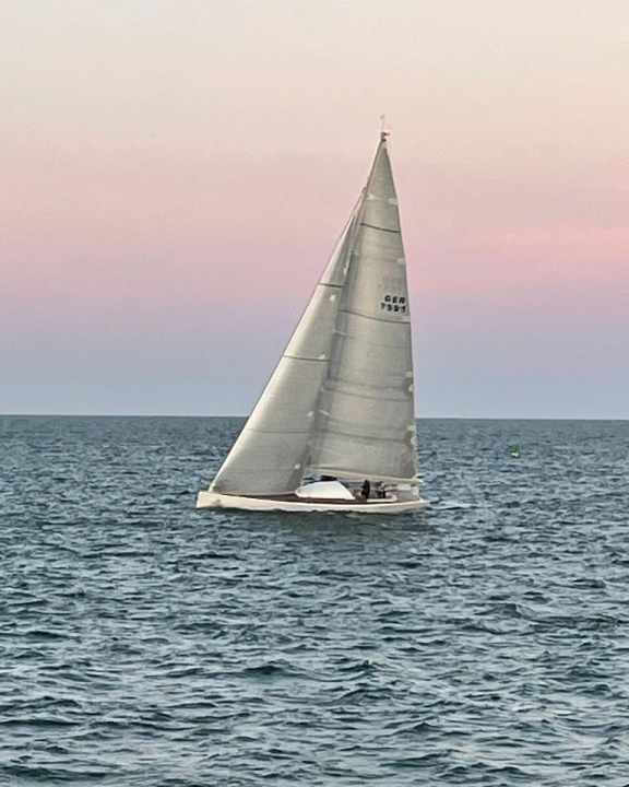 Steffen Müllers vielbewunderte, klassisch schöne Brenta 60 "Almost Nothing" im Nordseewoche-Einsatz