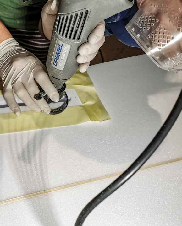 It is not a disadvantage if you have the confidence to cut the recesses for the fin boxes into the board with a small router.