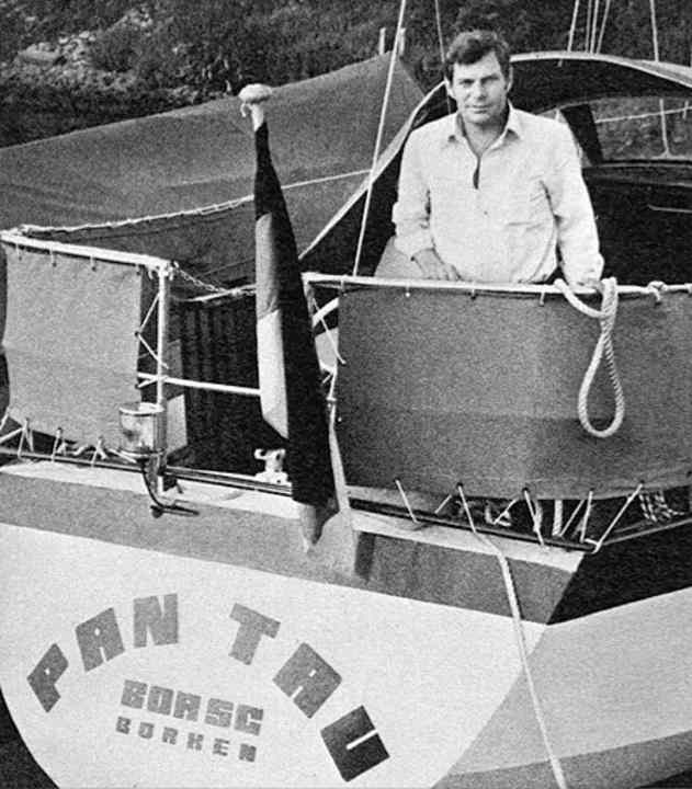   L'ultima foto del comandante del "Pan Tau" Hans Nagel prima del fatidico viaggio