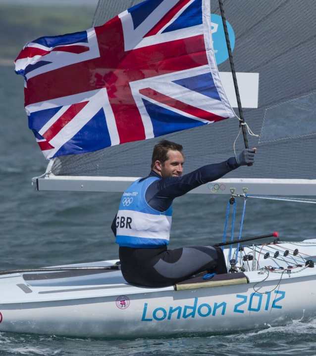   Ben Ainslie e la Union Jack
