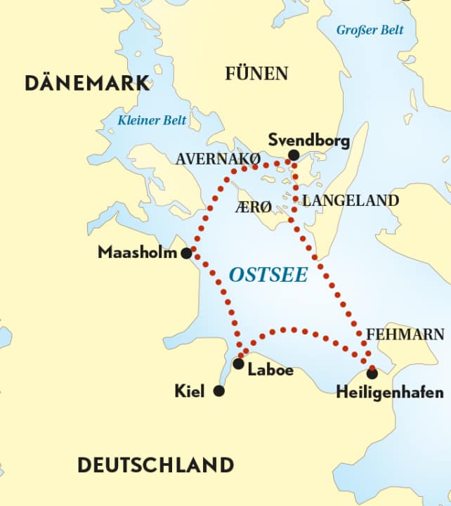 Croisière à la semaine en mer Baltique