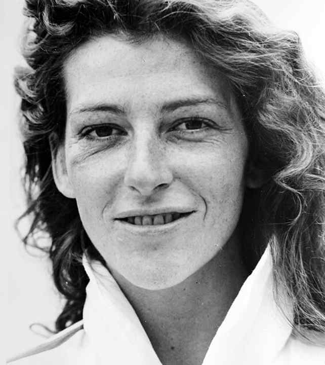   Young Florance Arthaud after her Route du Rhum victory