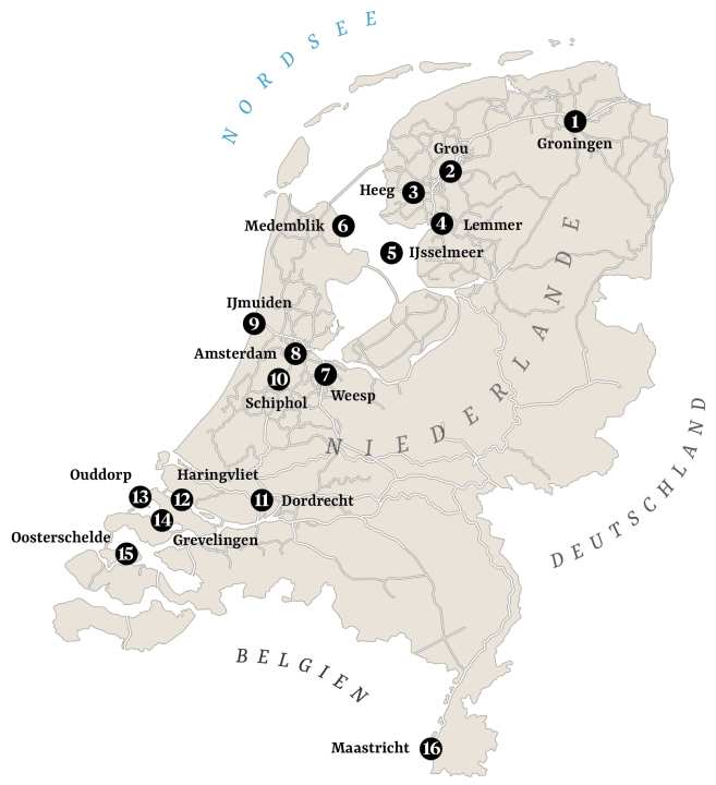 The good news is that a lot is being invested and repaired. The bad news is that this occasionally leads to disruptions | Map: BOOTE