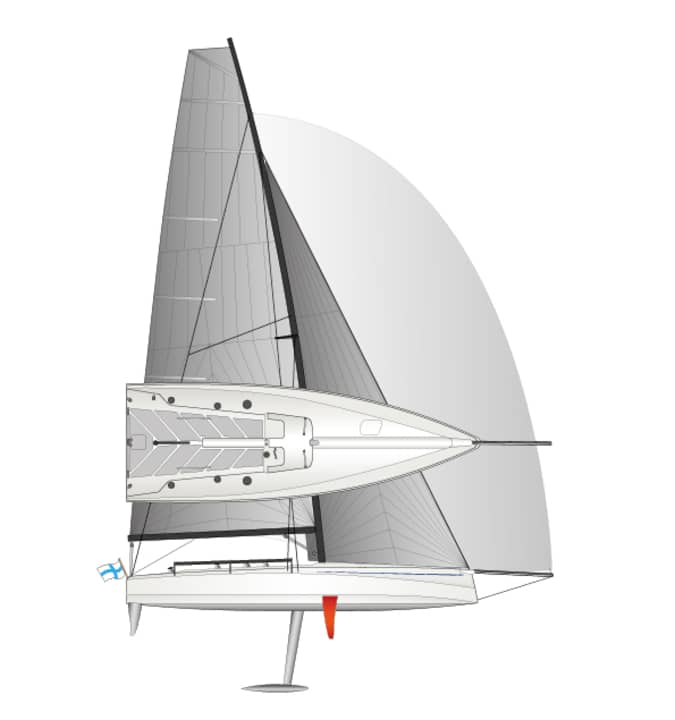  | Zeichnung: Yacht / N. Campe